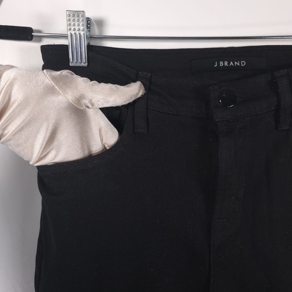 NWT J BRAND RUBY 30 HIGH RISE CIGARETTE CRYSTAL BLACK Jeans USA🇺🇸MADE Size 26 - Picture 4 of 16